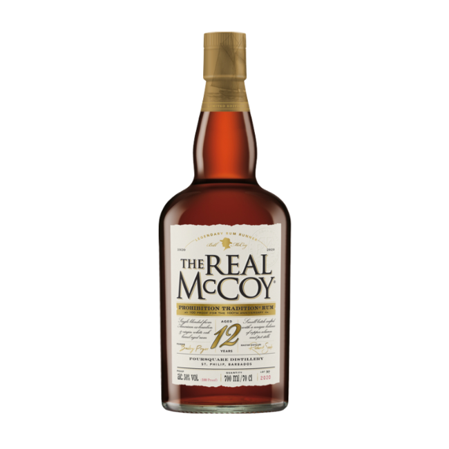 The Real McCoy 12 Year Prohibition Tradition 70CL