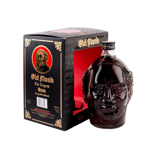 Old Monk The Legend 1L in Giftbox