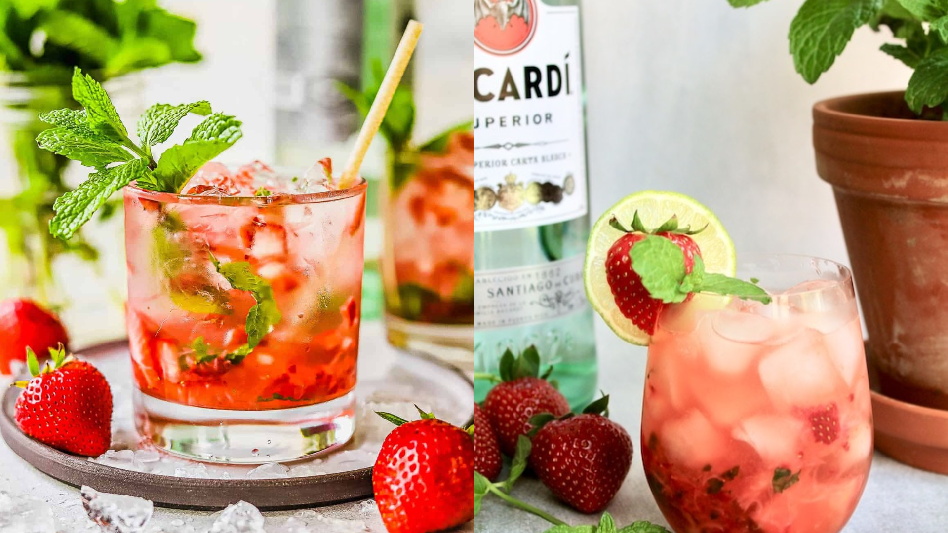 Zo maak je de perfecte Strawberry Mojito 