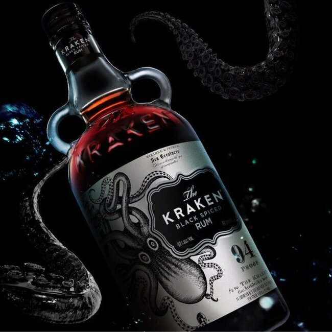 The Kraken Spiced Black Rum 1L