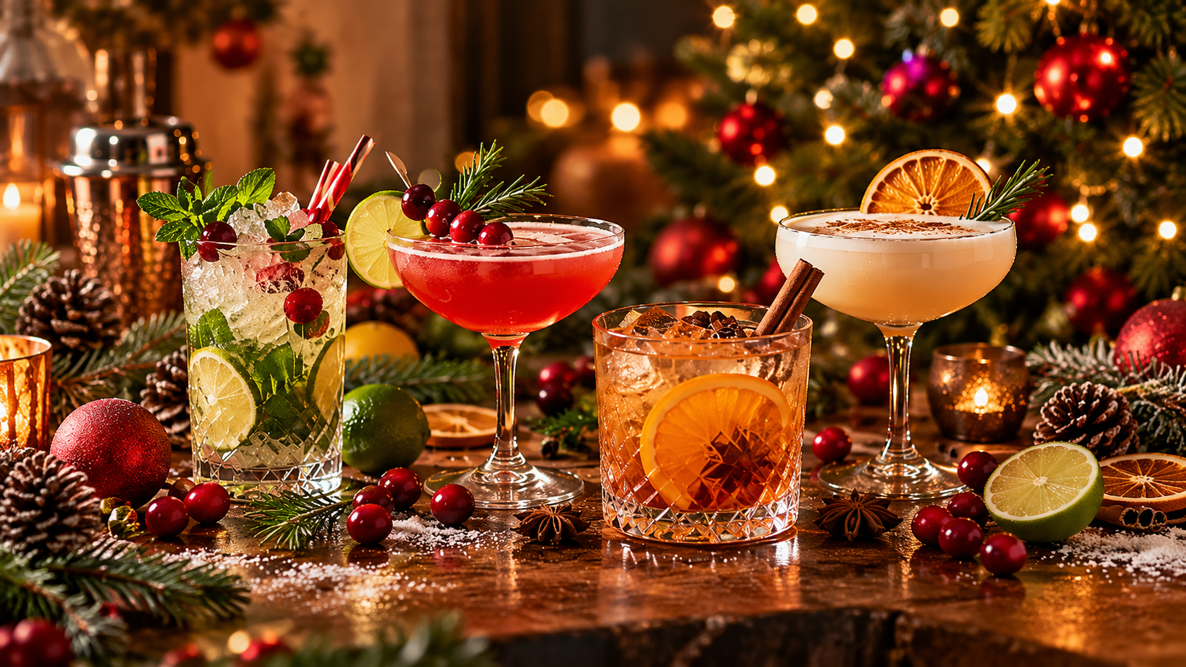 De lekkerste rumcocktails voor kerst 