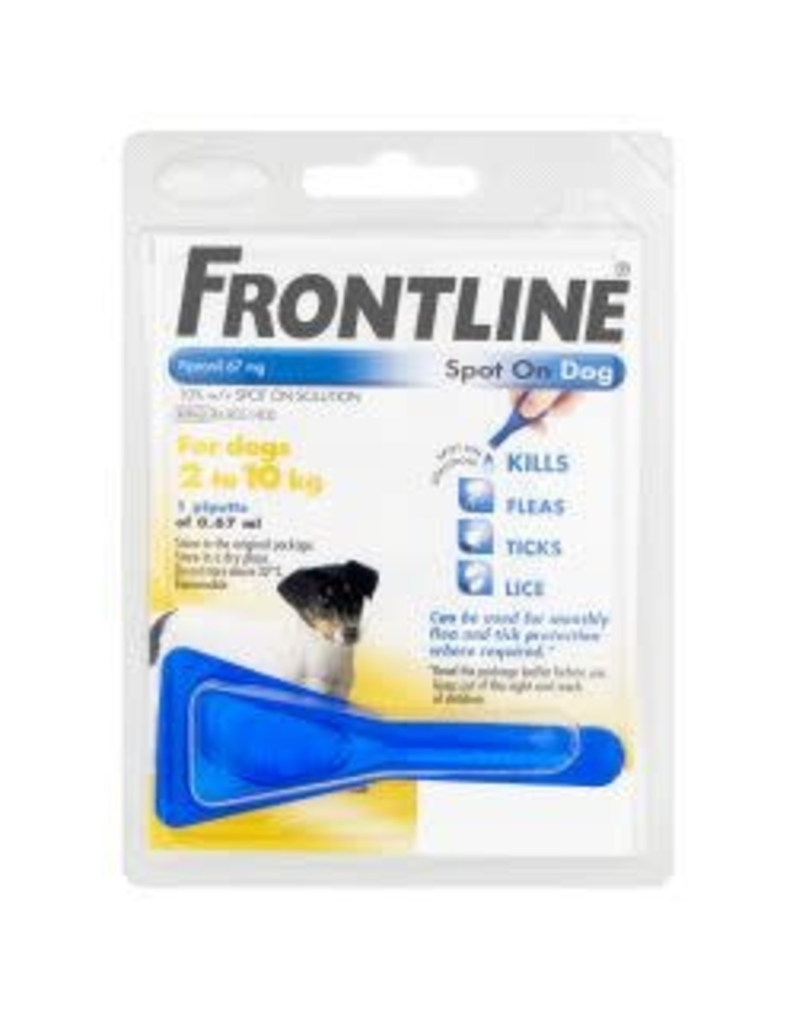 Frontline Frontline Spot On Dog Small 1 Pipette