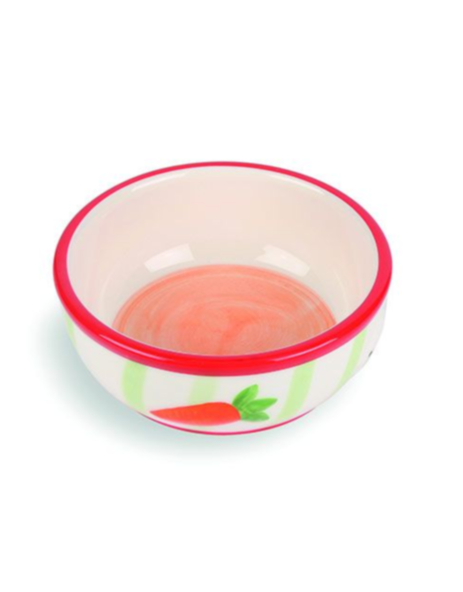 Happy Pet Carrot Stripe Pet Bowl