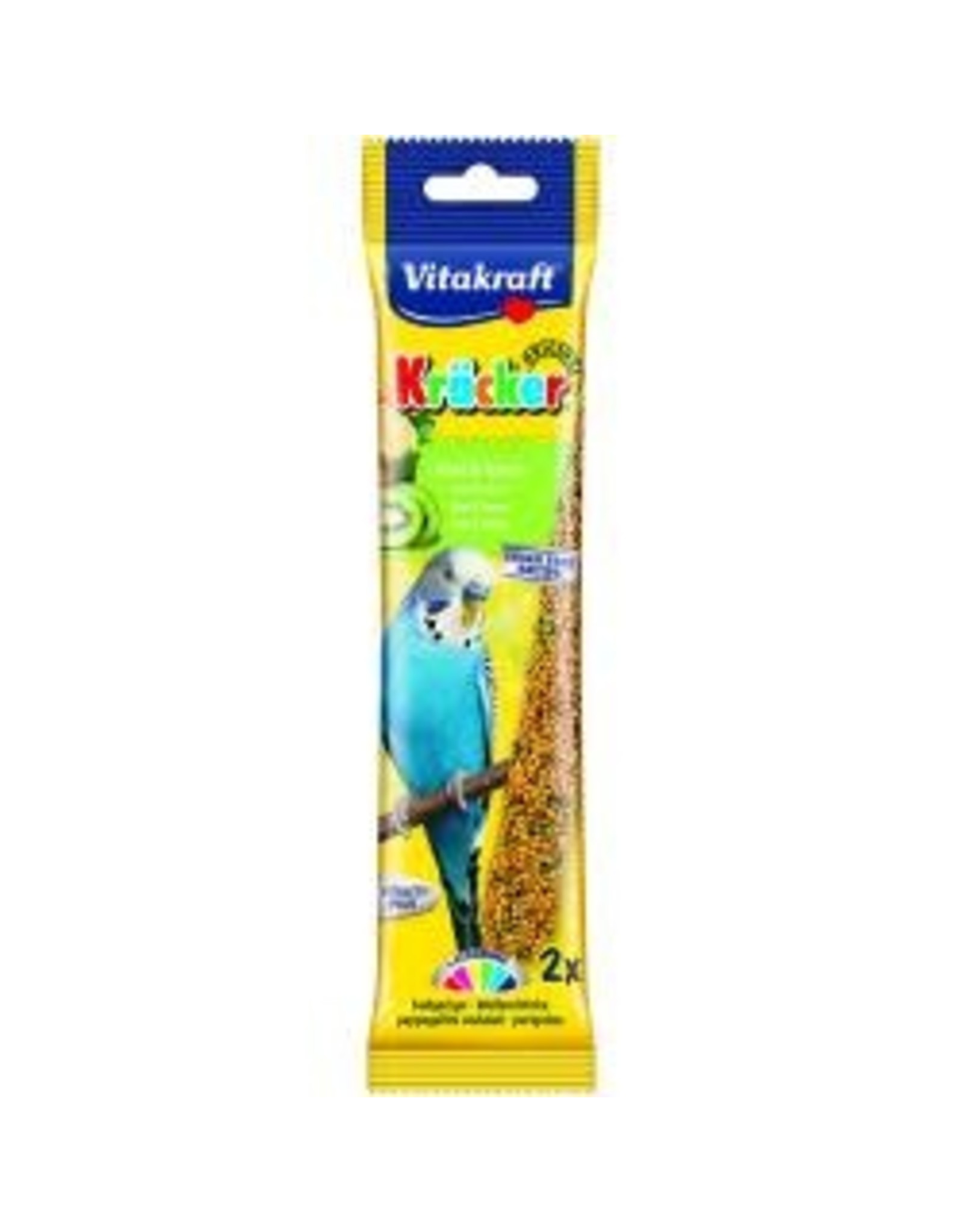 Vitakraft Vitakraft Budgie Stick 2 Pack Kiwi