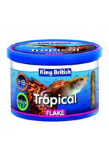 King British King British Tropical Fish Flake Food 55g