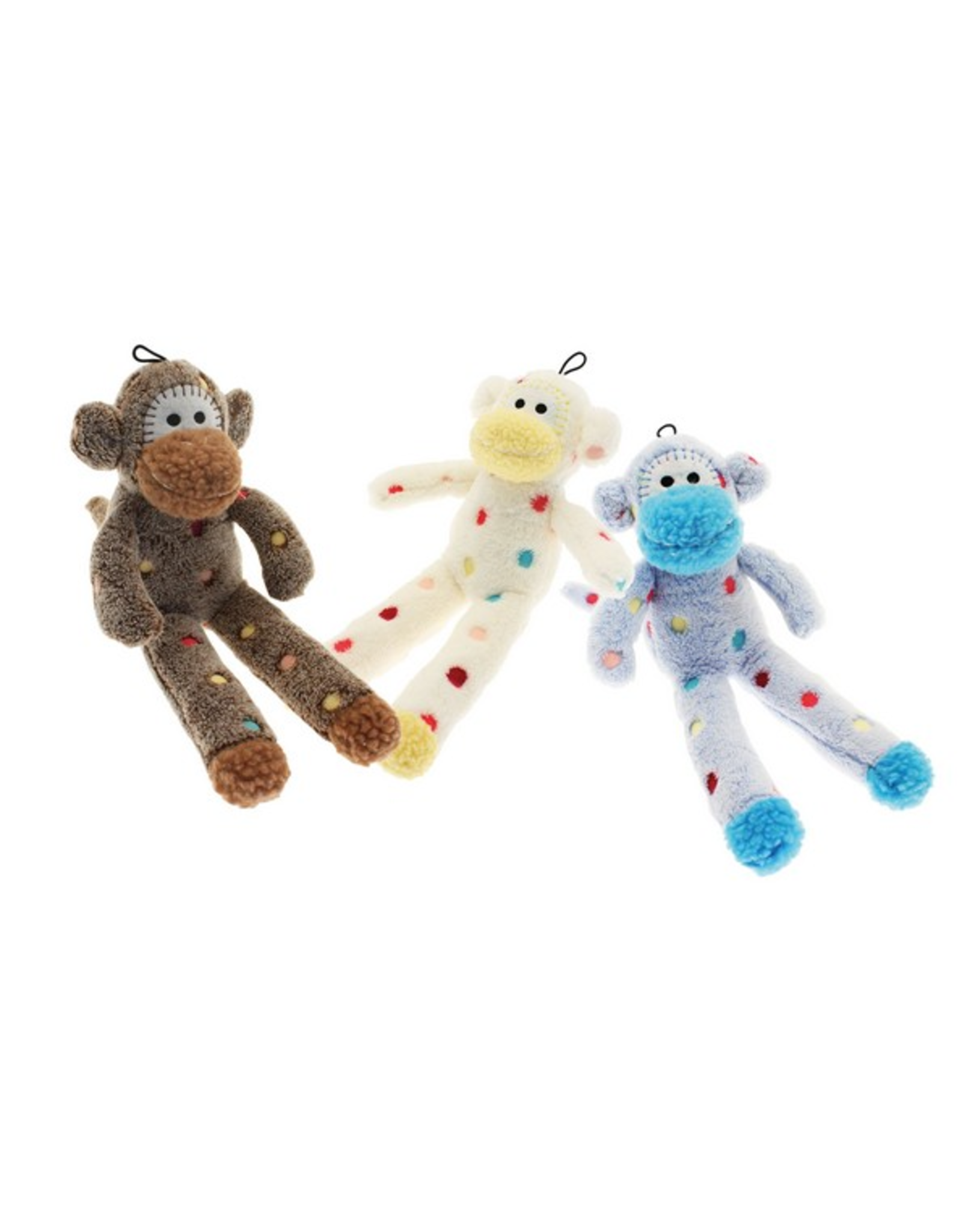 Happy Pet Sock Monkey Dog Toy