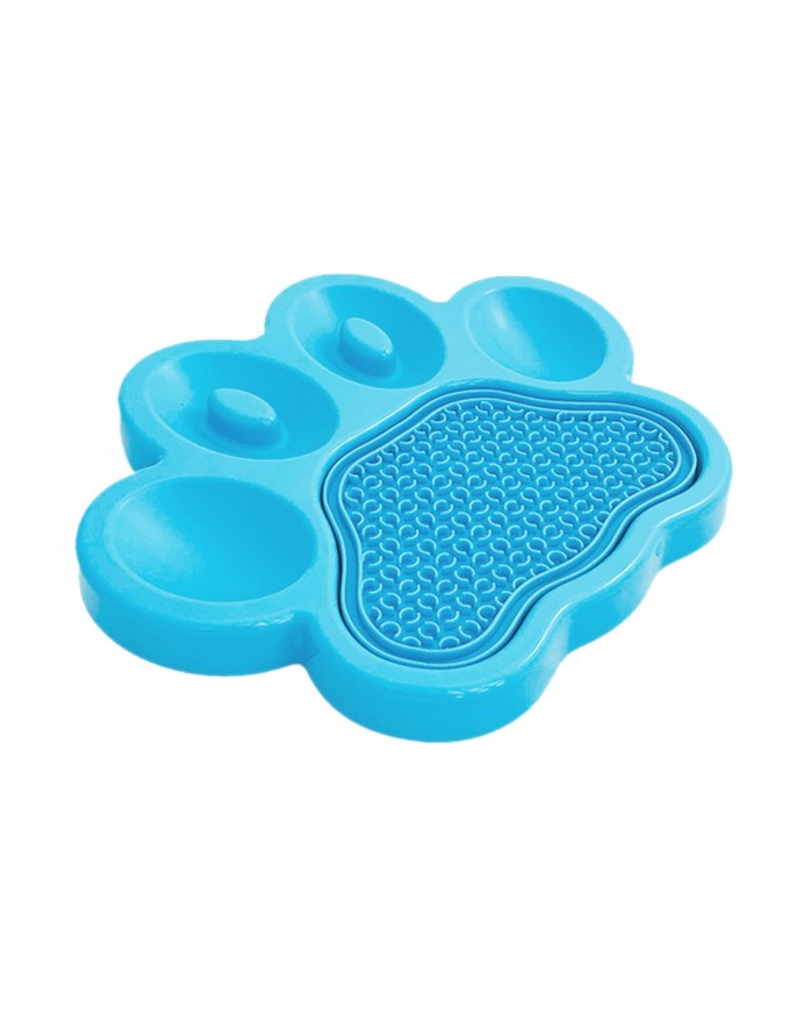 PAW Paw 2 In 1 Slow Feeder & Lick Pad Blue
