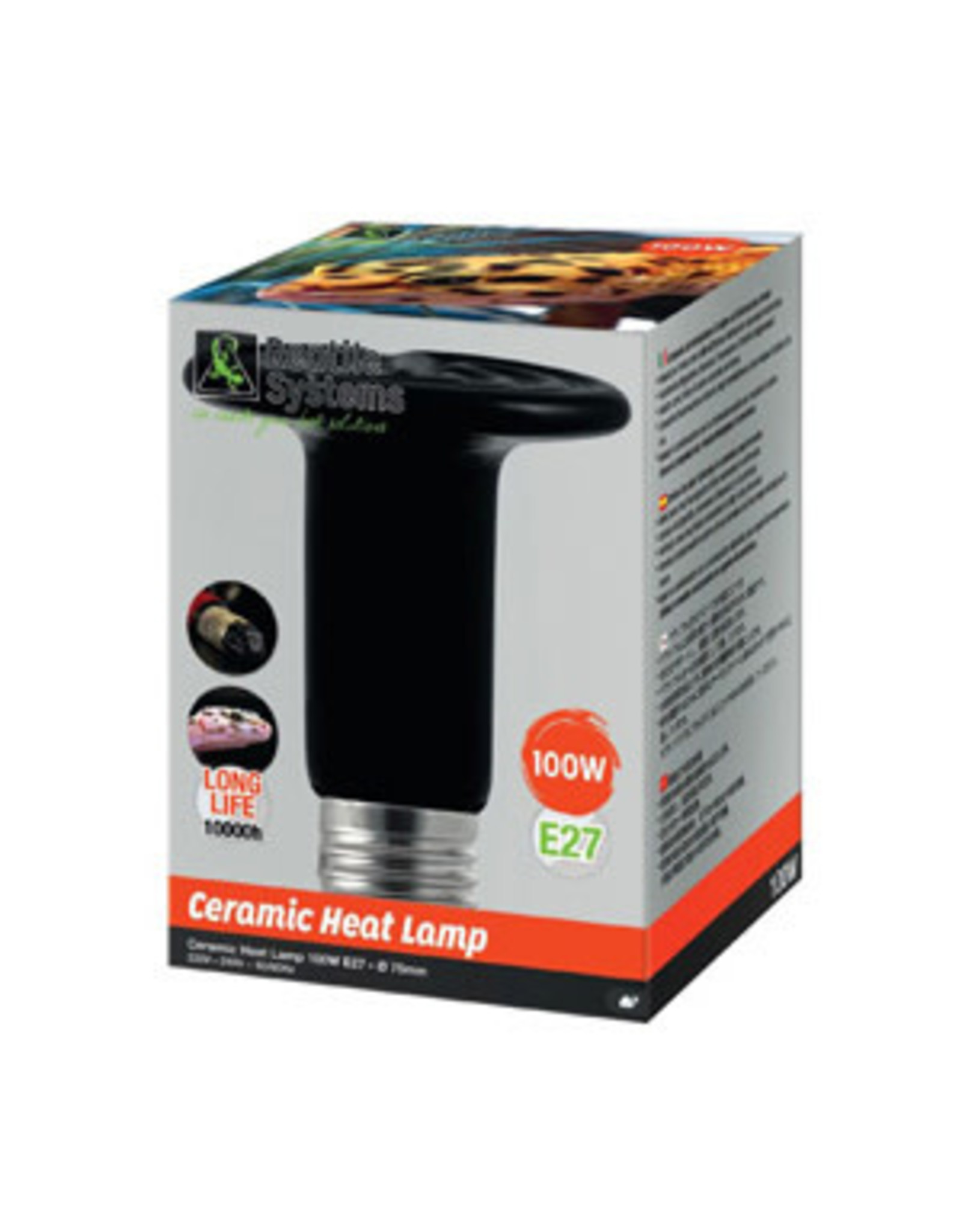 Reptile Systems RS Ceramic Heat Lamp 100w