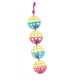 Happy Pet Multi Ball Bird Toy