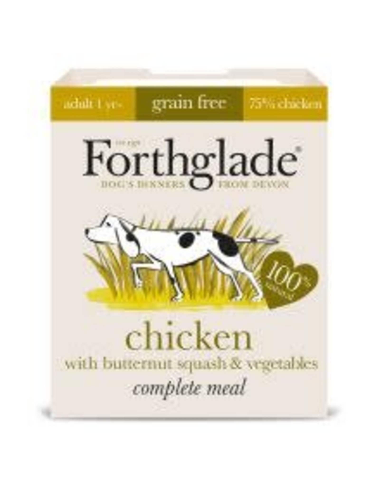 Forthglade Forthglade Grain Free Chicken Single 395g