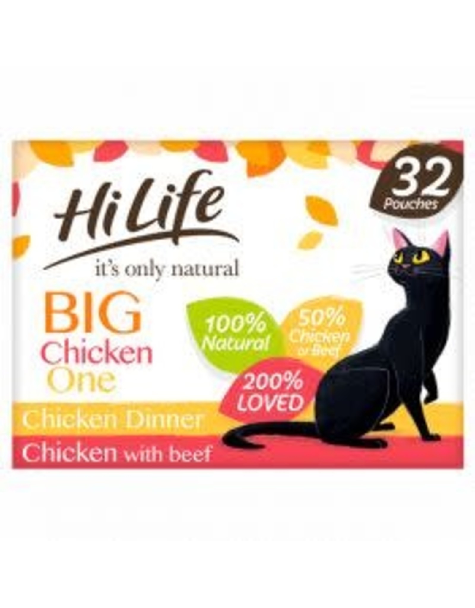 Hi Life Hi Life Natural Cat Chicken 32 x 70g