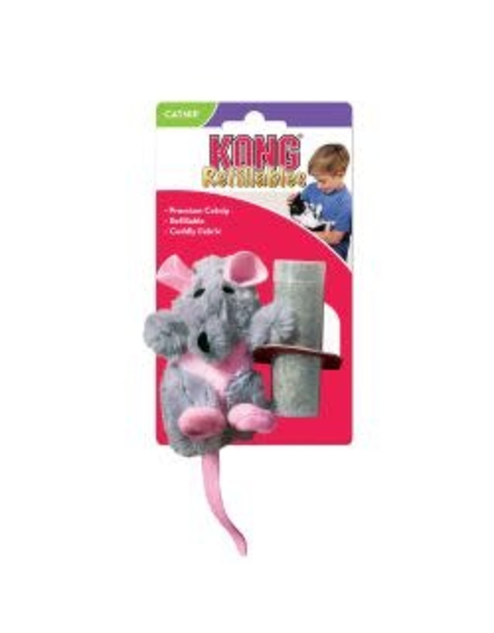 Kong Kong Cat Rat Refillable Toy