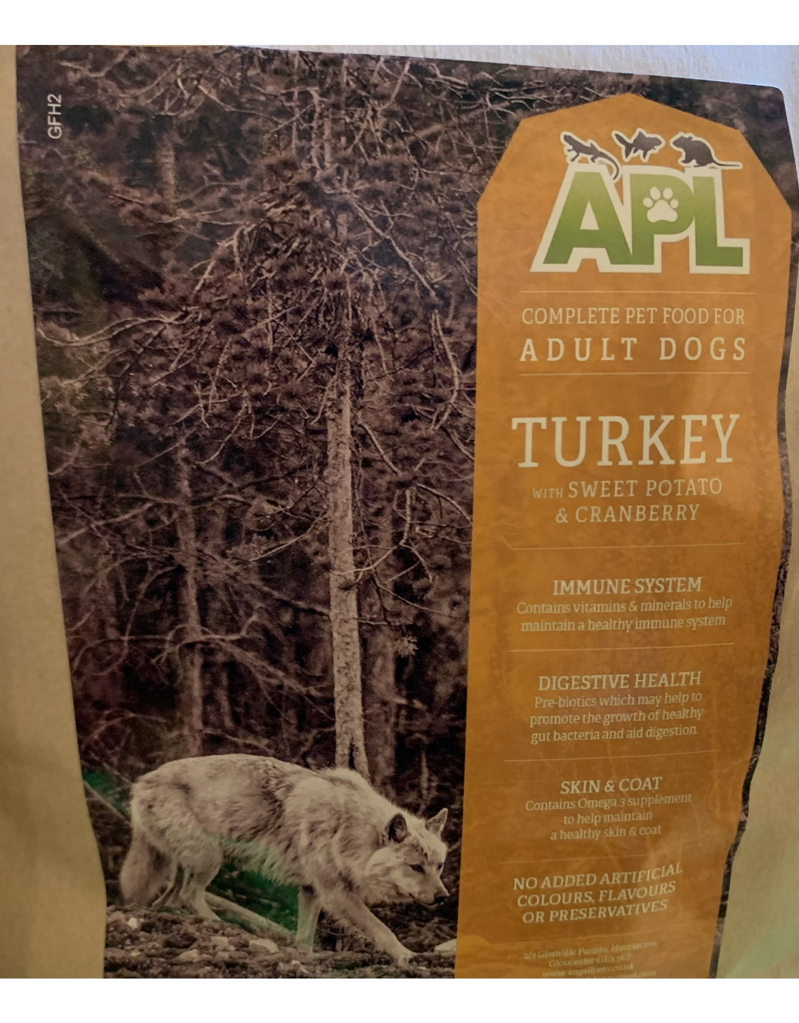 APL APL Grain Free Adult Turkey With Sweet Potato And Cranberry