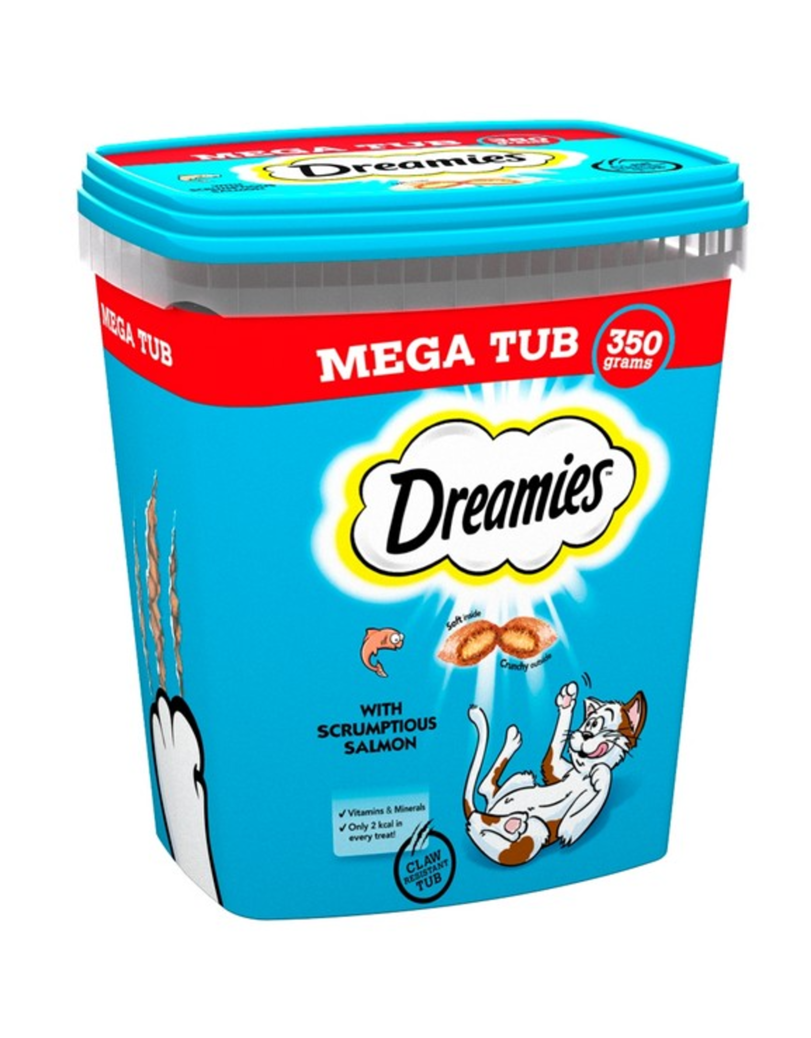 Dreamies Dreamies MEGA TUB 350g Salmon