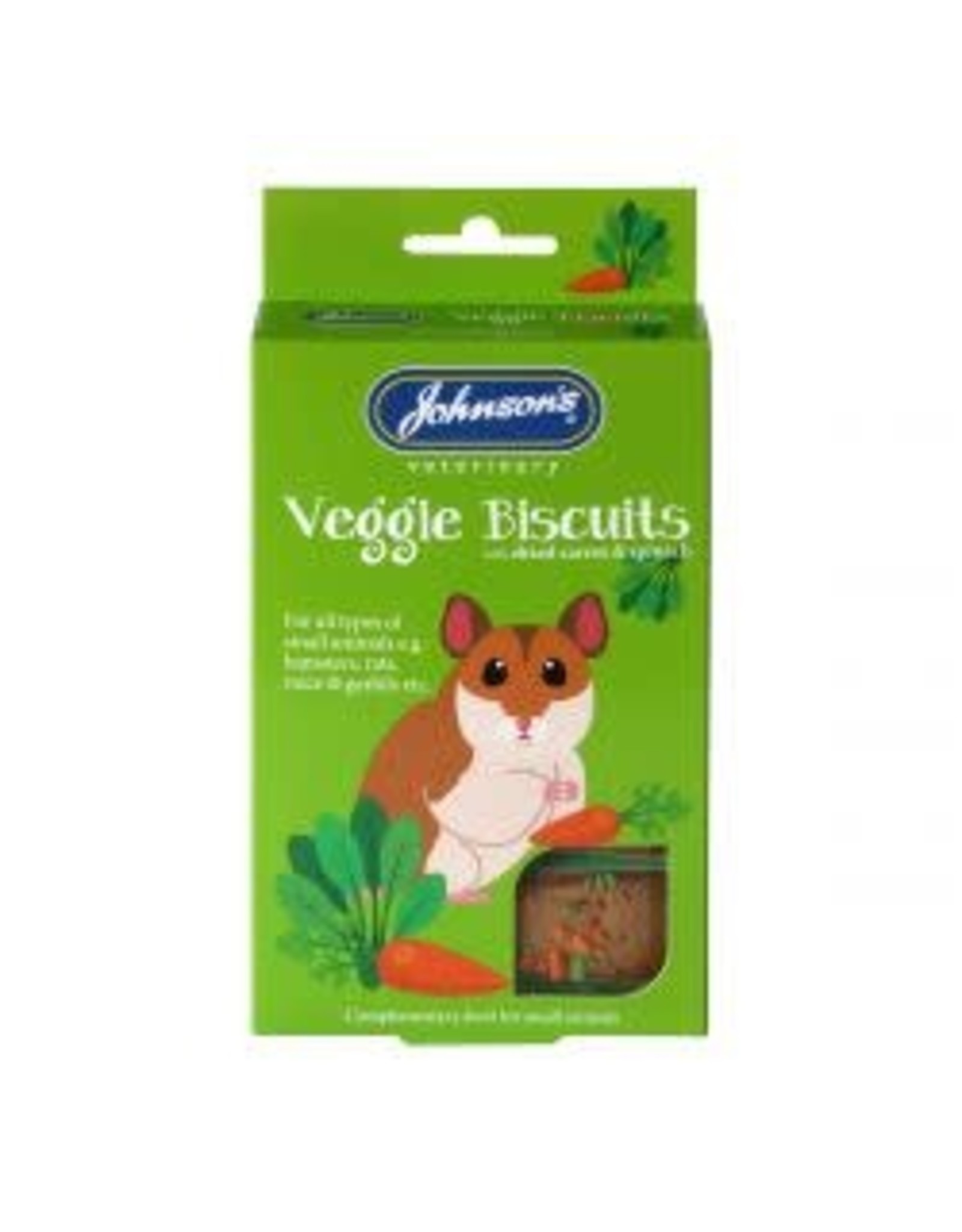 Johnsons Small Animal Veggie Biscuit 5 Pack