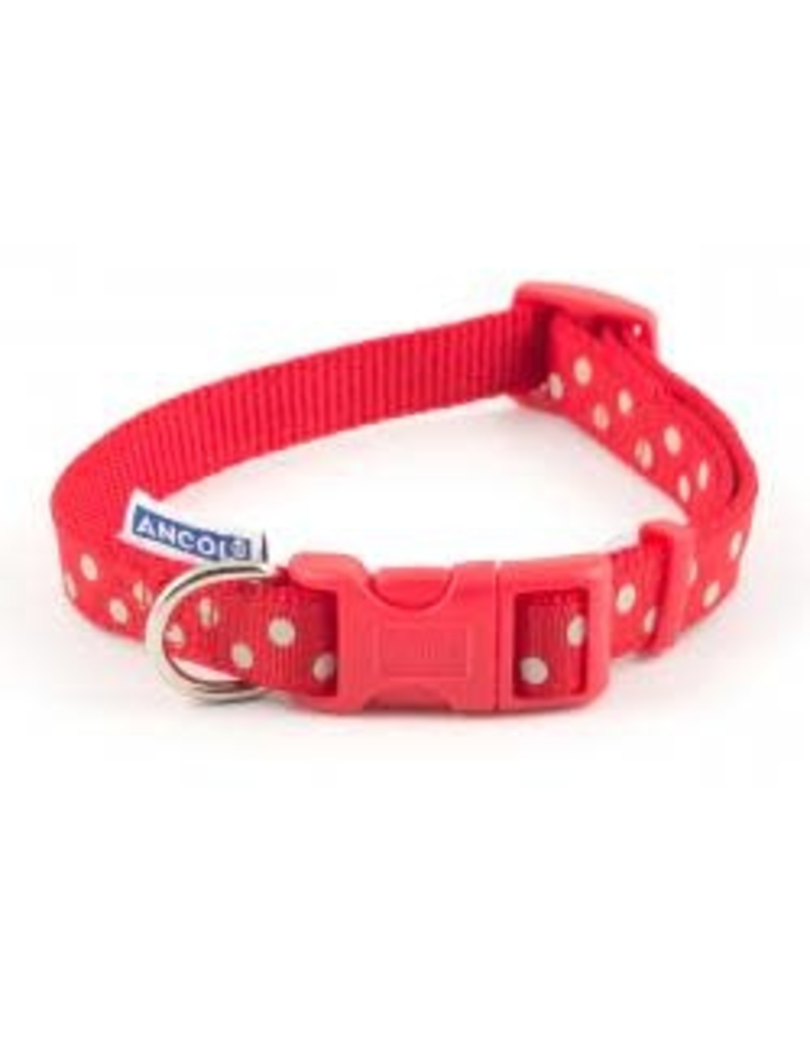 Ancol Ancol Vintage Polka Dot Collar Red