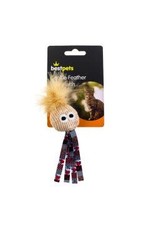 BestPets BP Crinkle Feather Head With Catnip