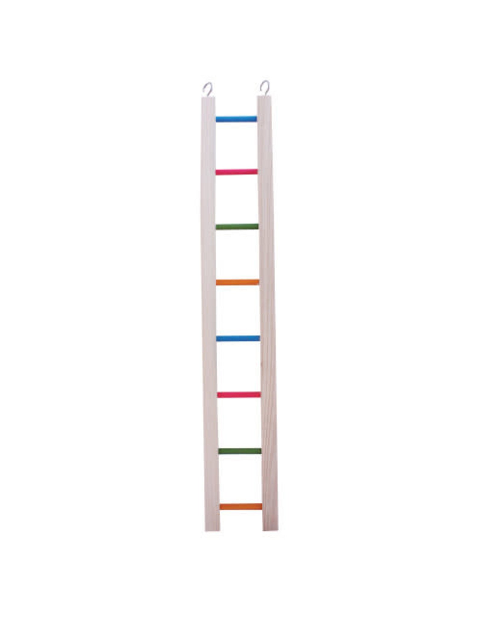 Happy Pet Wooden Ladder Multi Coloured 61cm