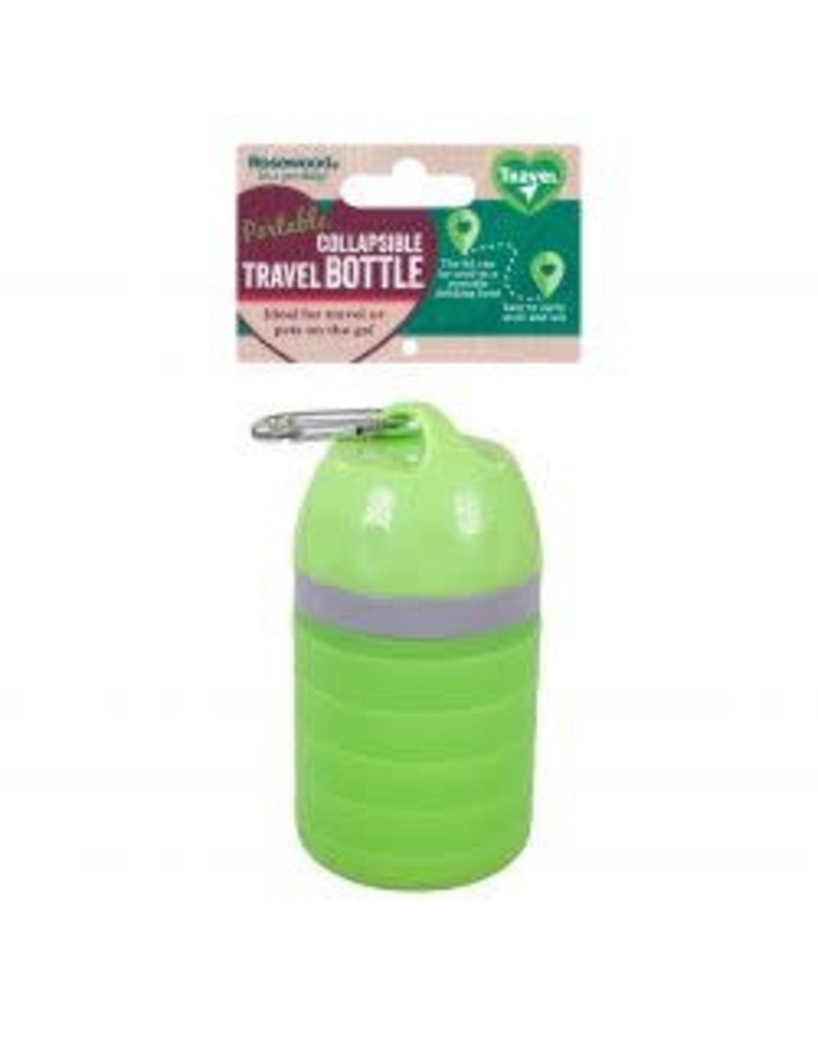 Rosewood RW Collapsable Travel Water Bottle