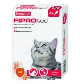 Beaphar FIPROtec Spot On Cat 6 Pipette