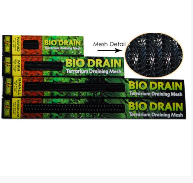Exo Terra Bio Drain Drainage Mesh Angell Pets