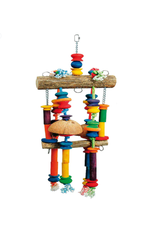 Sky Pet Products Fun Factory Parrot Toy