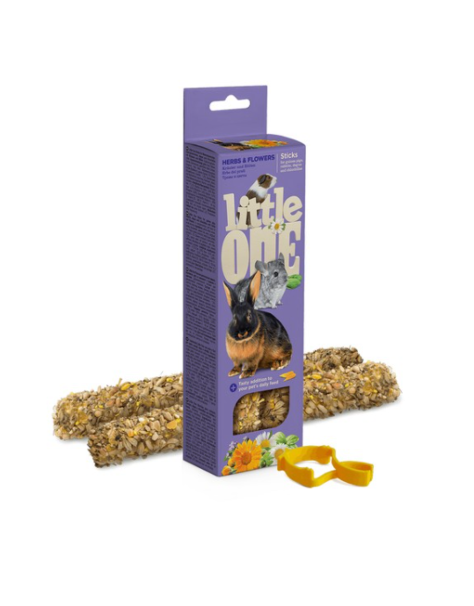 Little One Little One Sticks For Small Animals Herb & Flowers 2 Pack