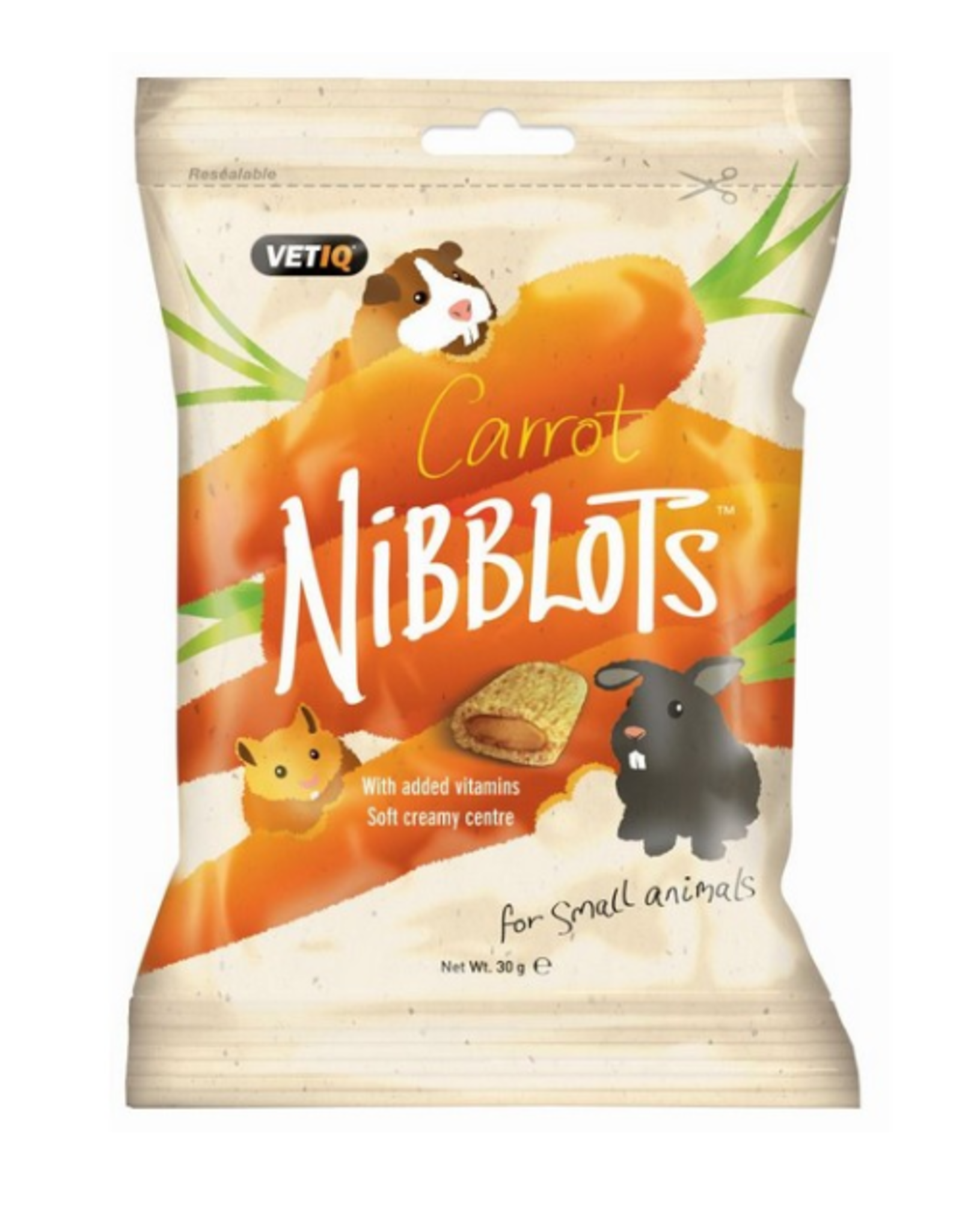 VETIQ Nibblots Carrot 30g