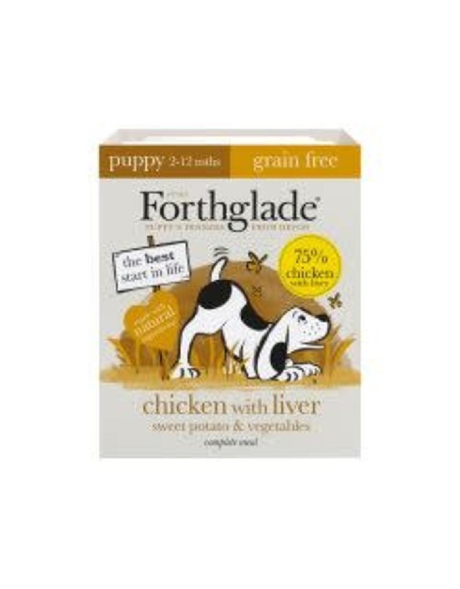Forthglade Forthglade Puppy Chicken & Liver Grain Free 395g