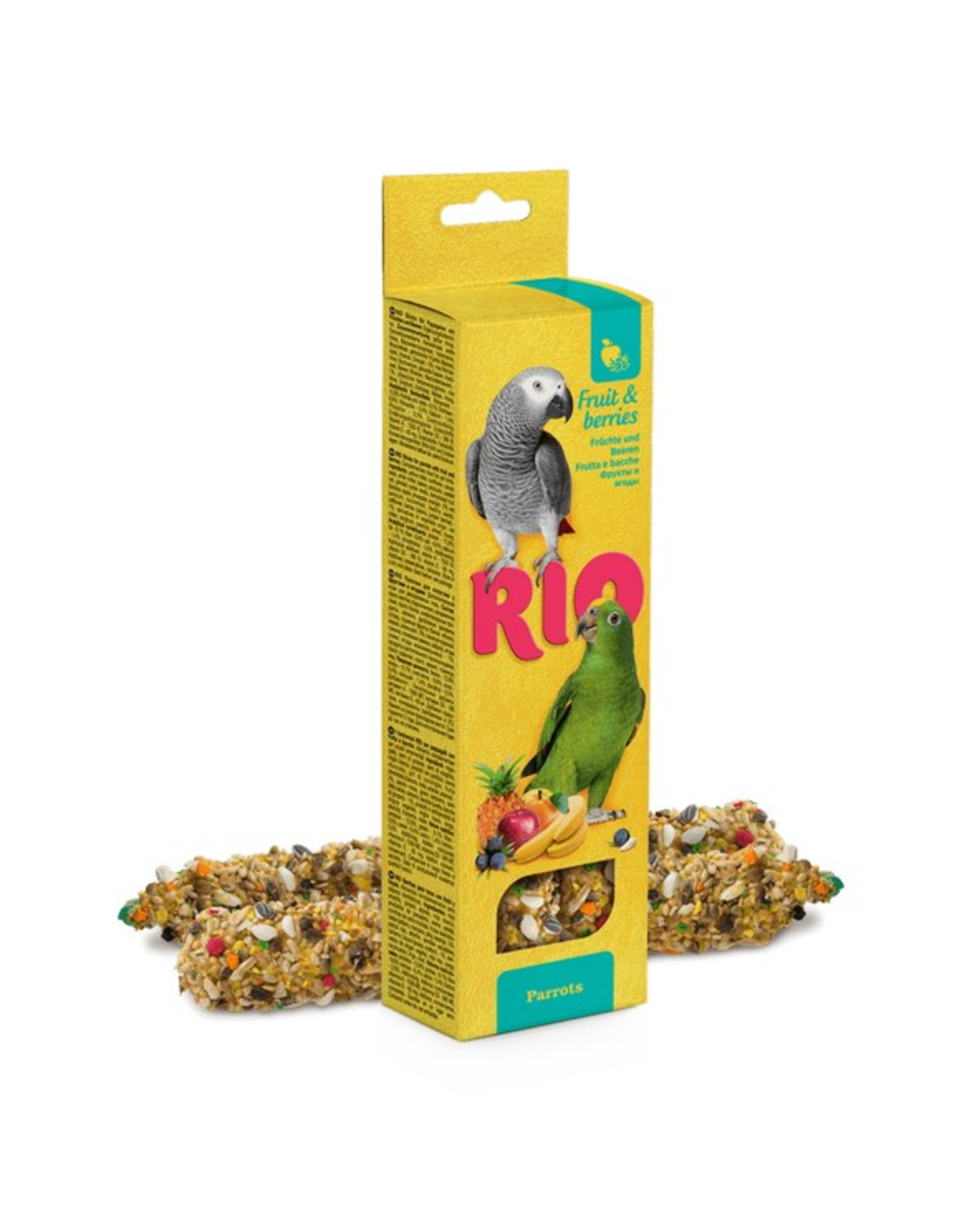 Rio Rio Sticks For Parrots With Fruit & Berries 2 Pack