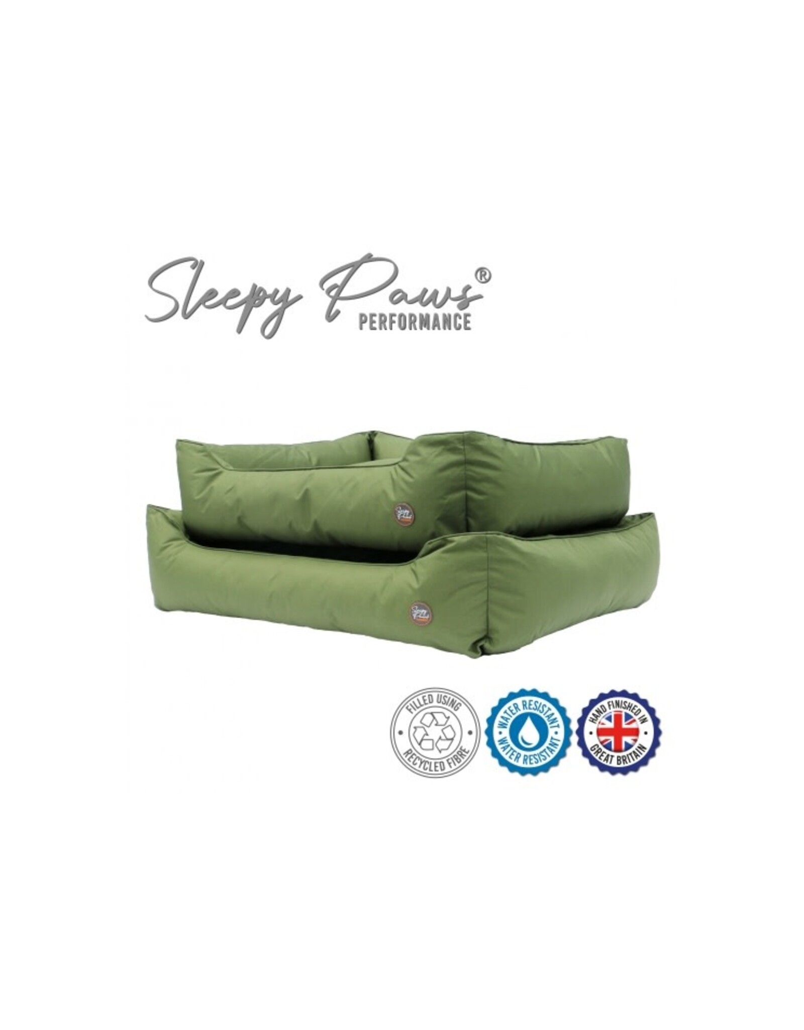 Ancol Oxford Green Bed Extra Large 84x105cm