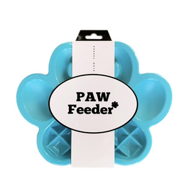 PAW Paw Slow Feeder Activity Bowl - Blue