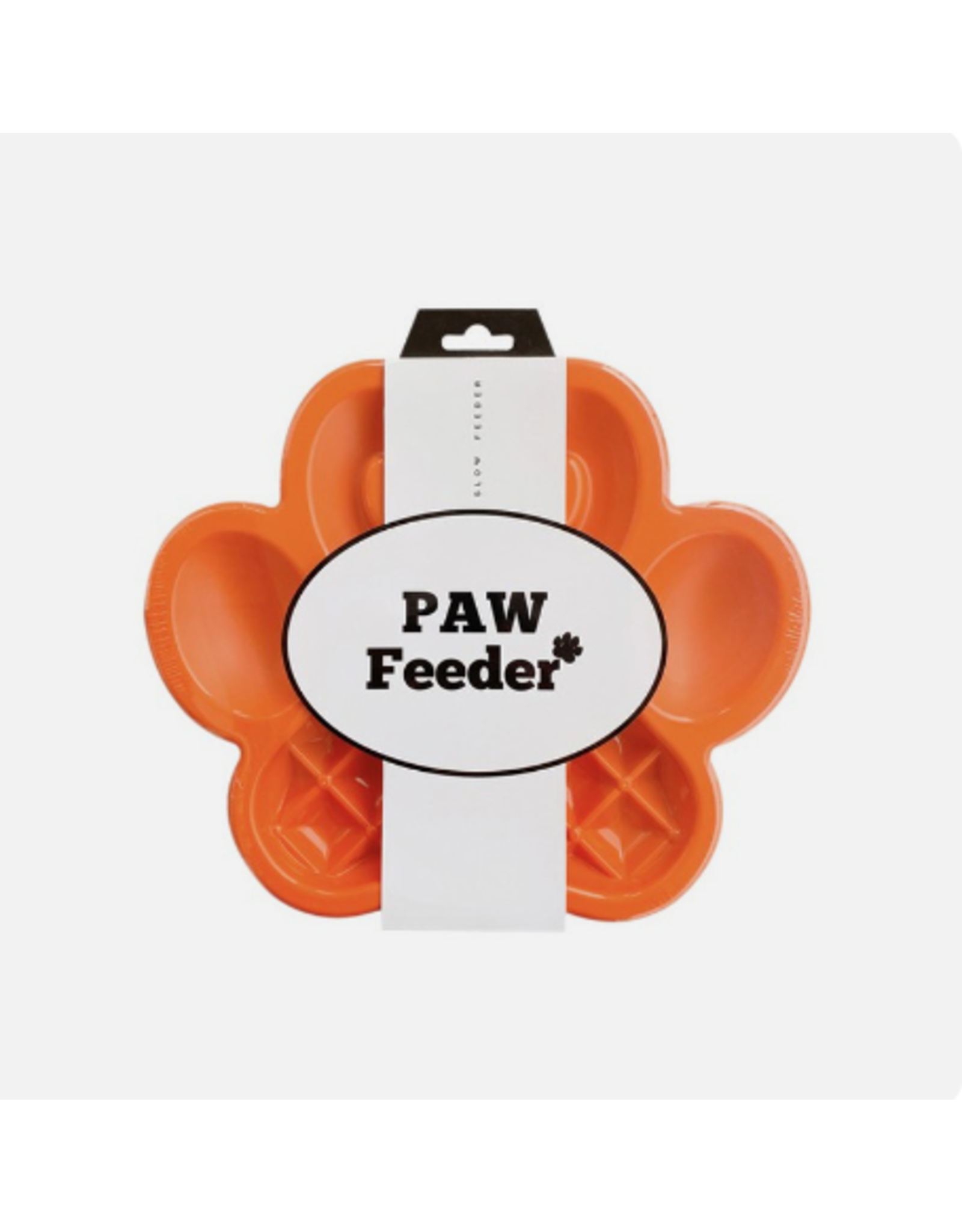 PAW Paw Slow Feeder Activity Bowl - Orange