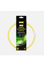 Animal Instincts AI Flashing Rechargable LED Loop Yellow - Large