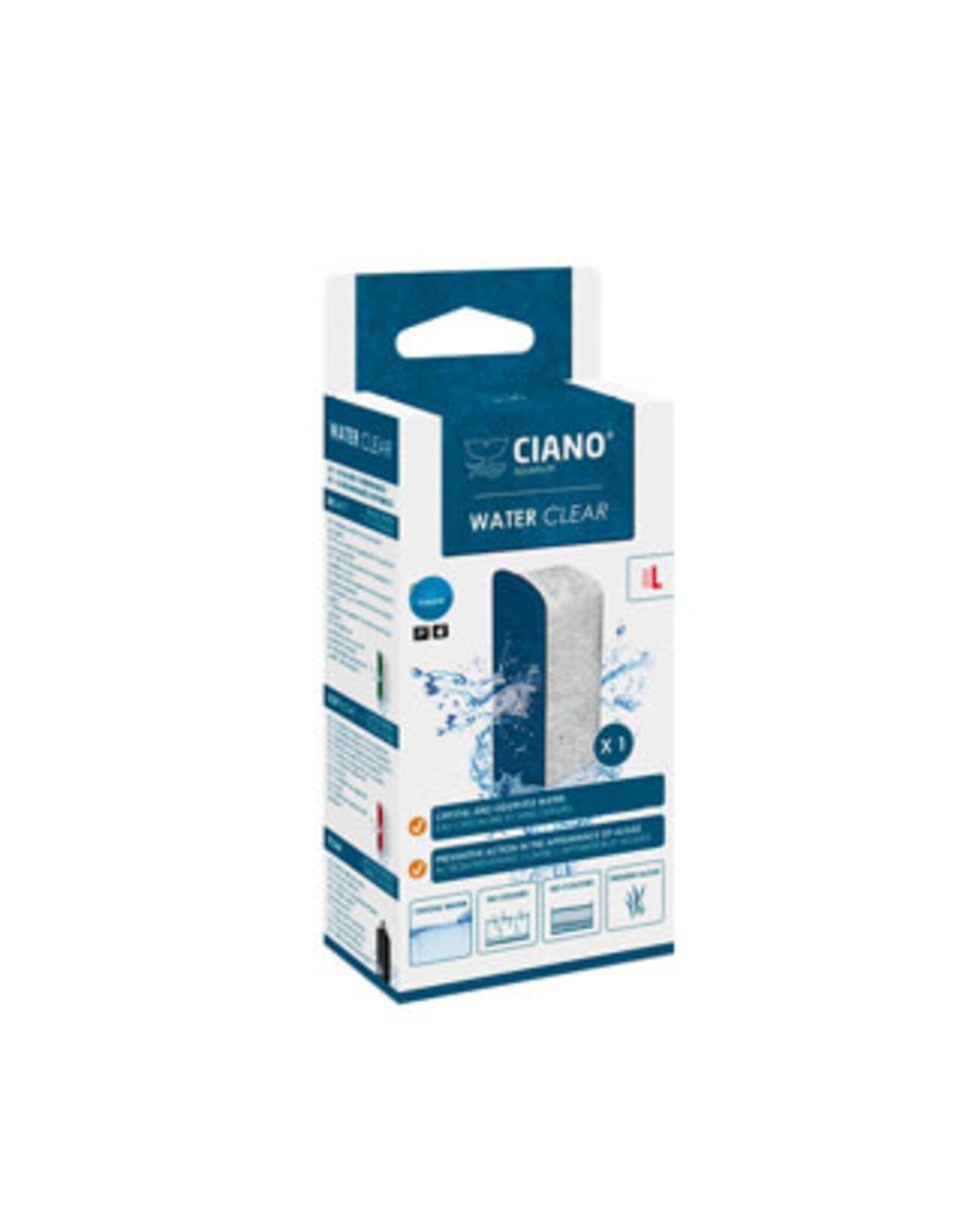 Ciano Ciano L Water Clear Cartridge x 1