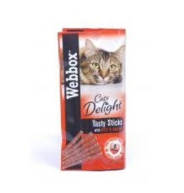 Webbox Webbox Cat Tasty Sticks Beef & Rabbit 6 Pack