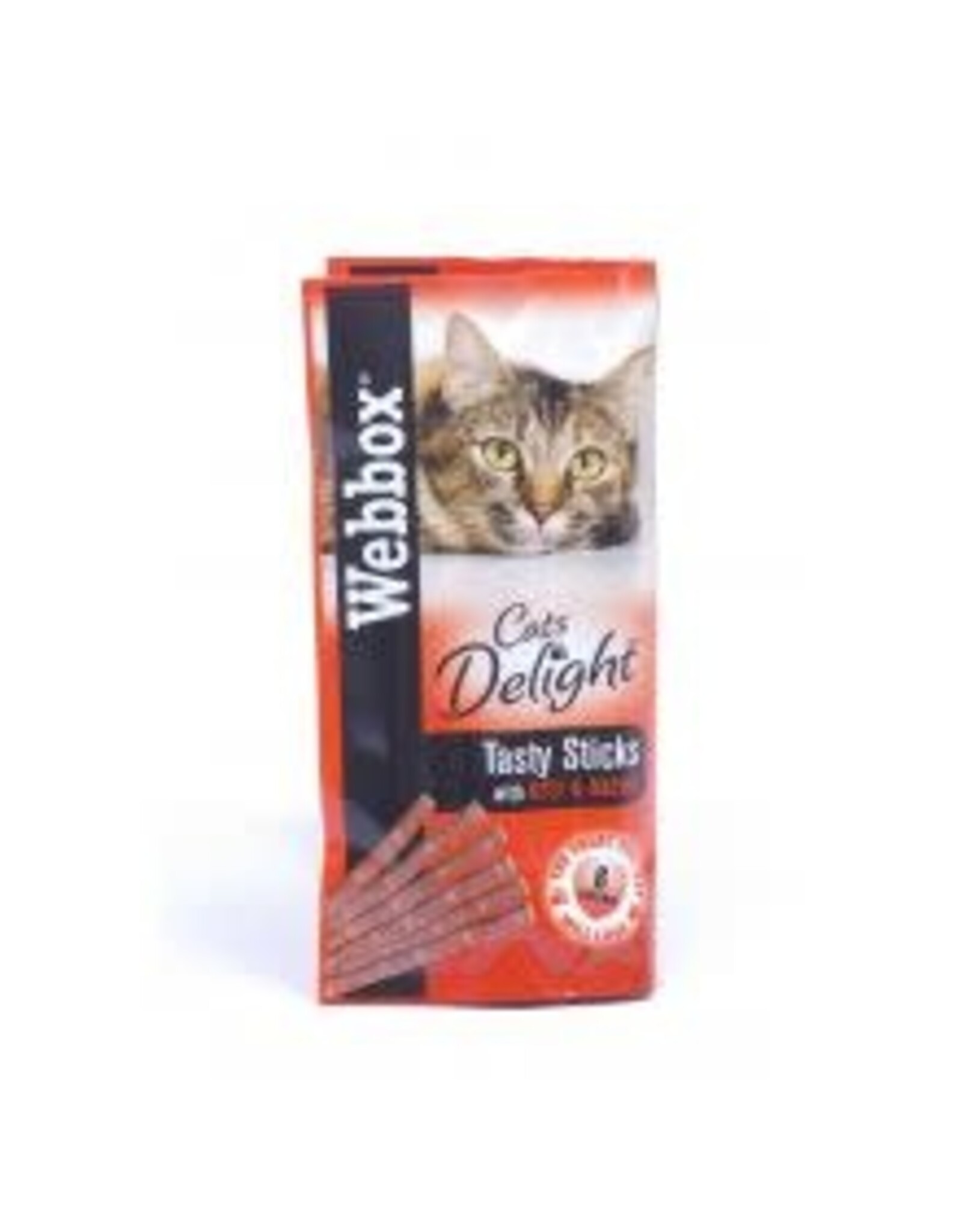 Webbox Webbox Cat Tasty Sticks Beef & Rabbit 6 Pack