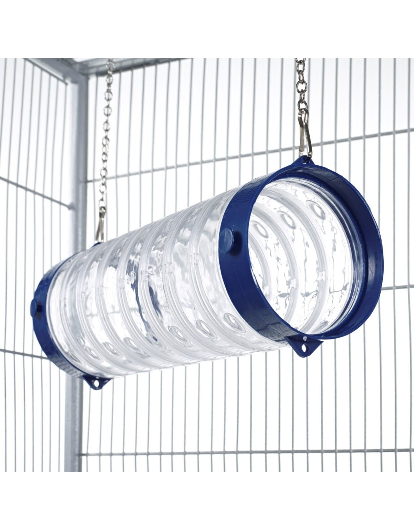 Classic Ferret/Rat Clear Tube Blue