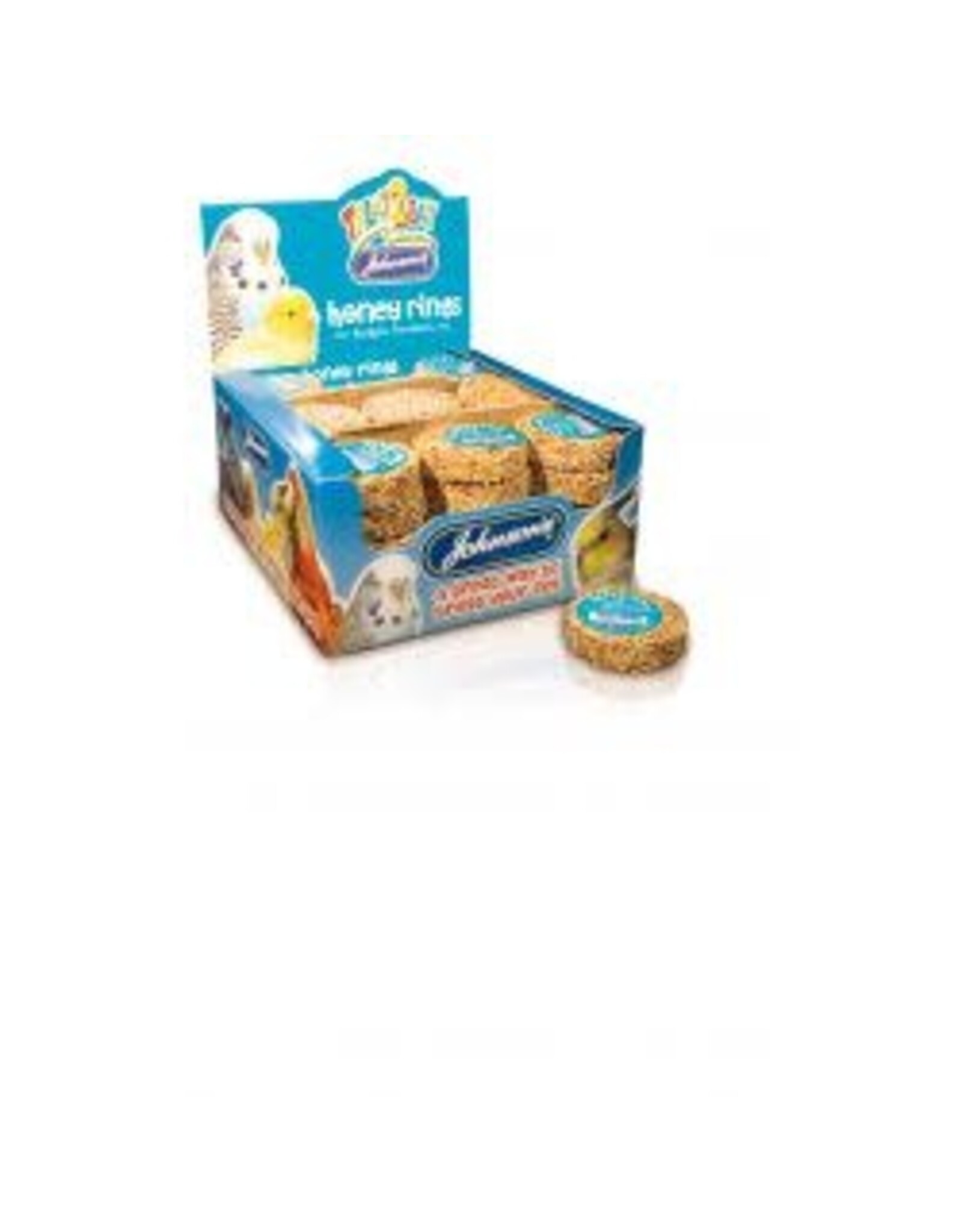 Johnsons Veterinary Products Budgie Honey Rings 25g