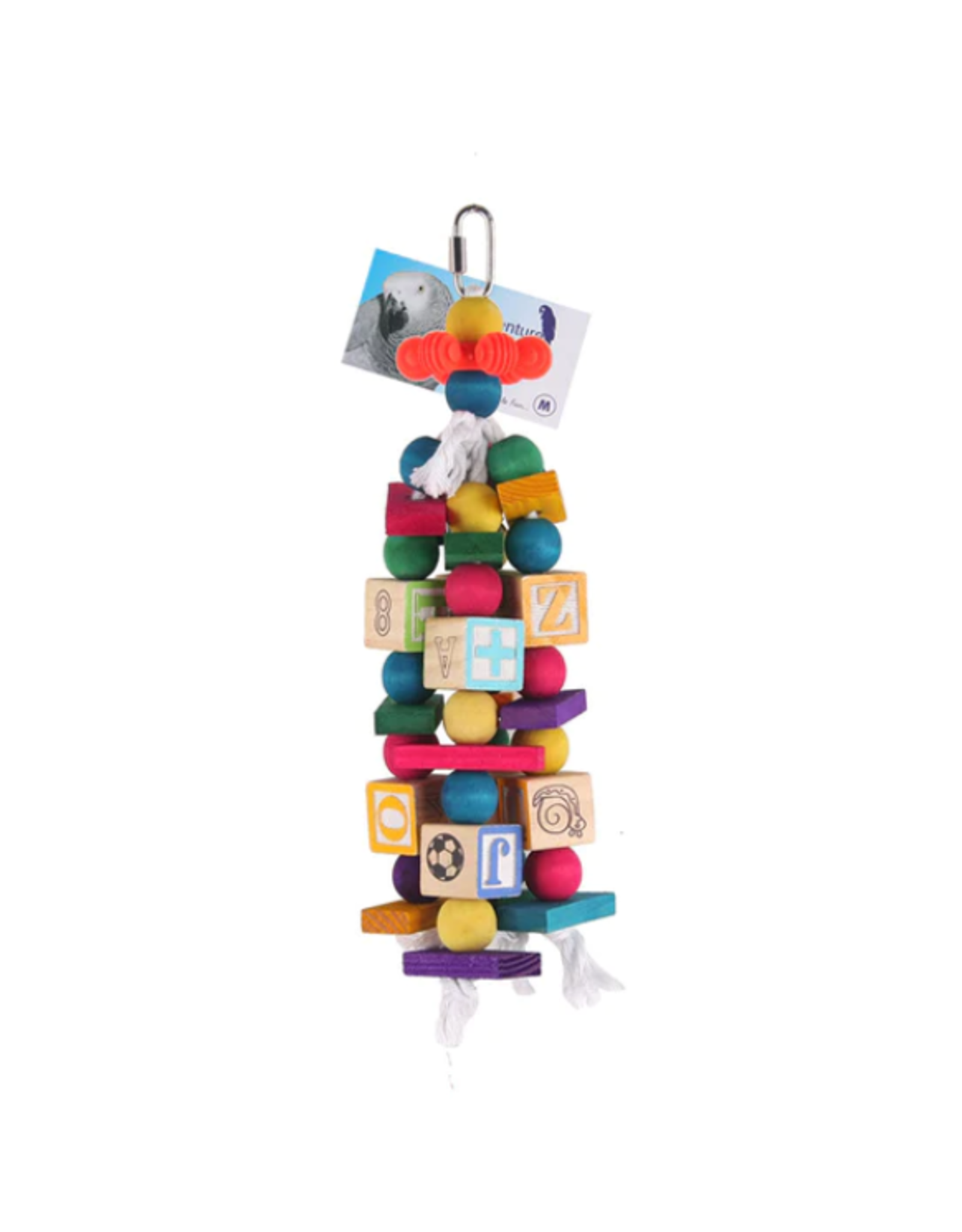 Sky Pet Products Coloured Blocks Toy