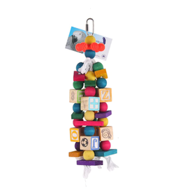 Sky Pet Products Coloured Blocks Toy