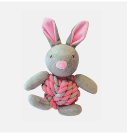 Happy Pet Little Rascals Knottie Bunny Pink