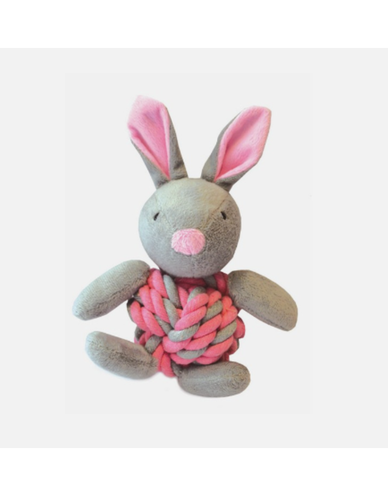 Happy Pet Little Rascals Knottie Bunny Pink