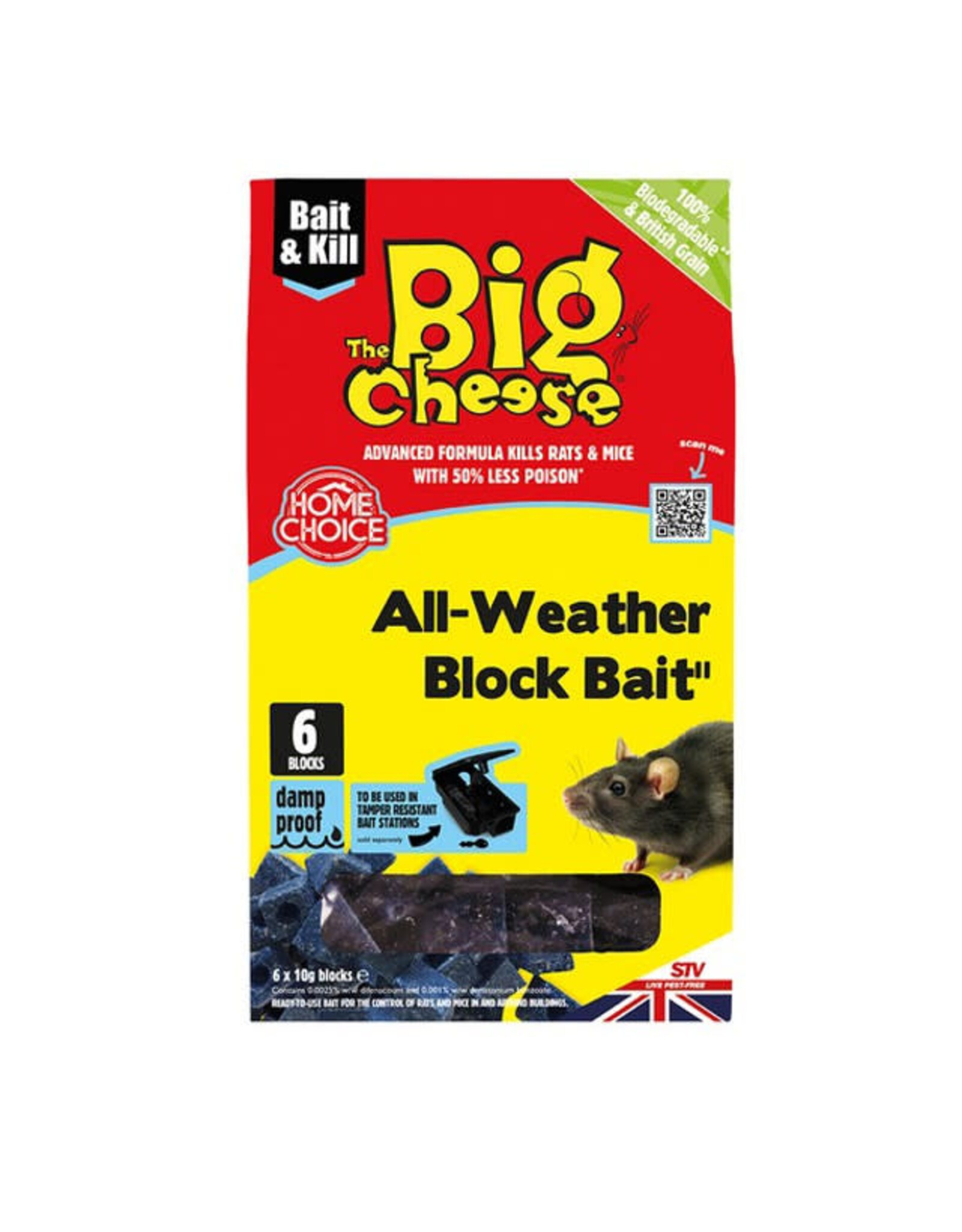 STV STV All Weather Block Bait (6 Blocks Per Pack)