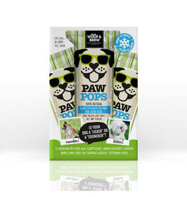 Woof & Brew Paw Pops - Ice Lolly For Dogs (Freeze at home) 6 Pack