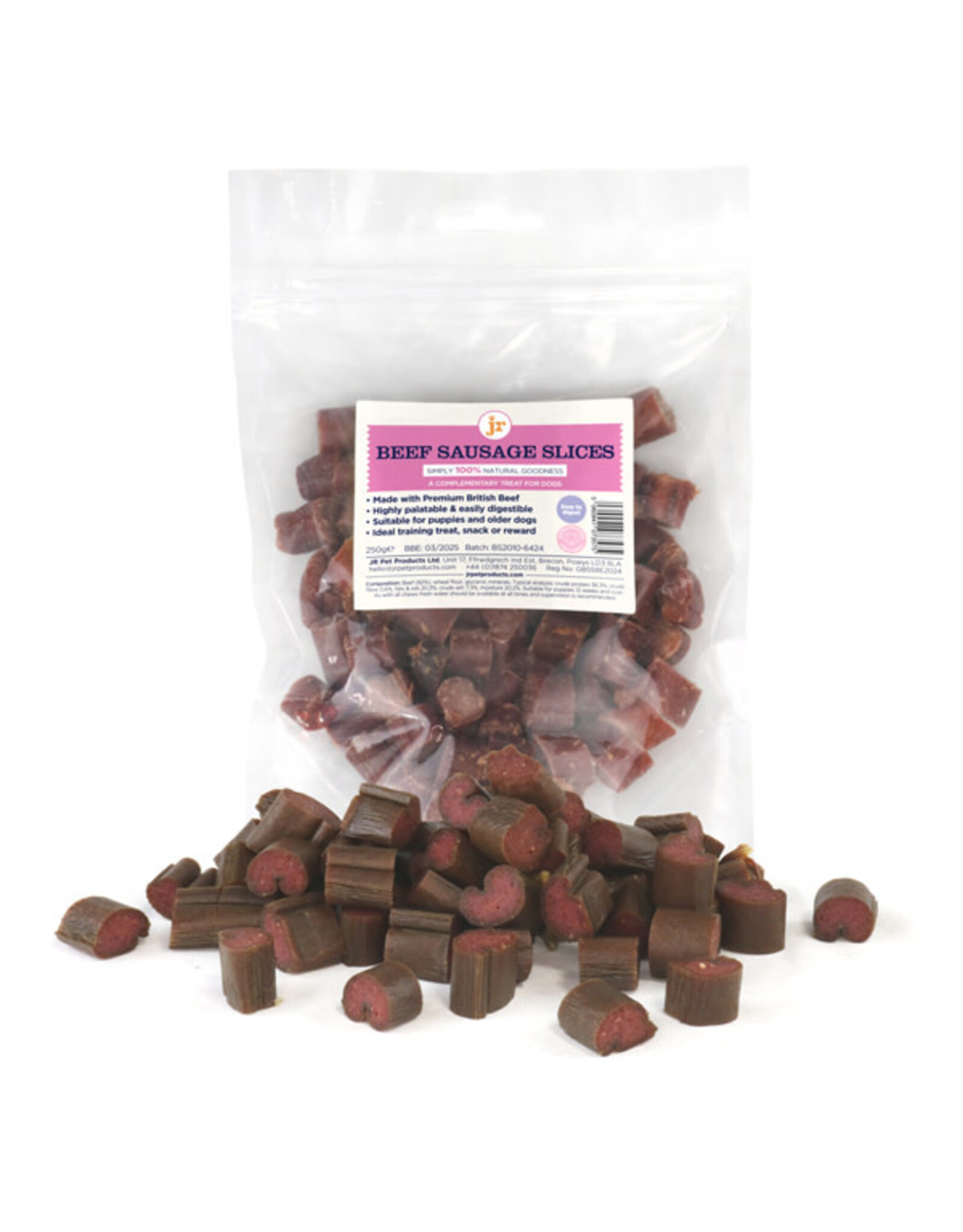JR Pet Products JR Sliced Beef Sausage 250g