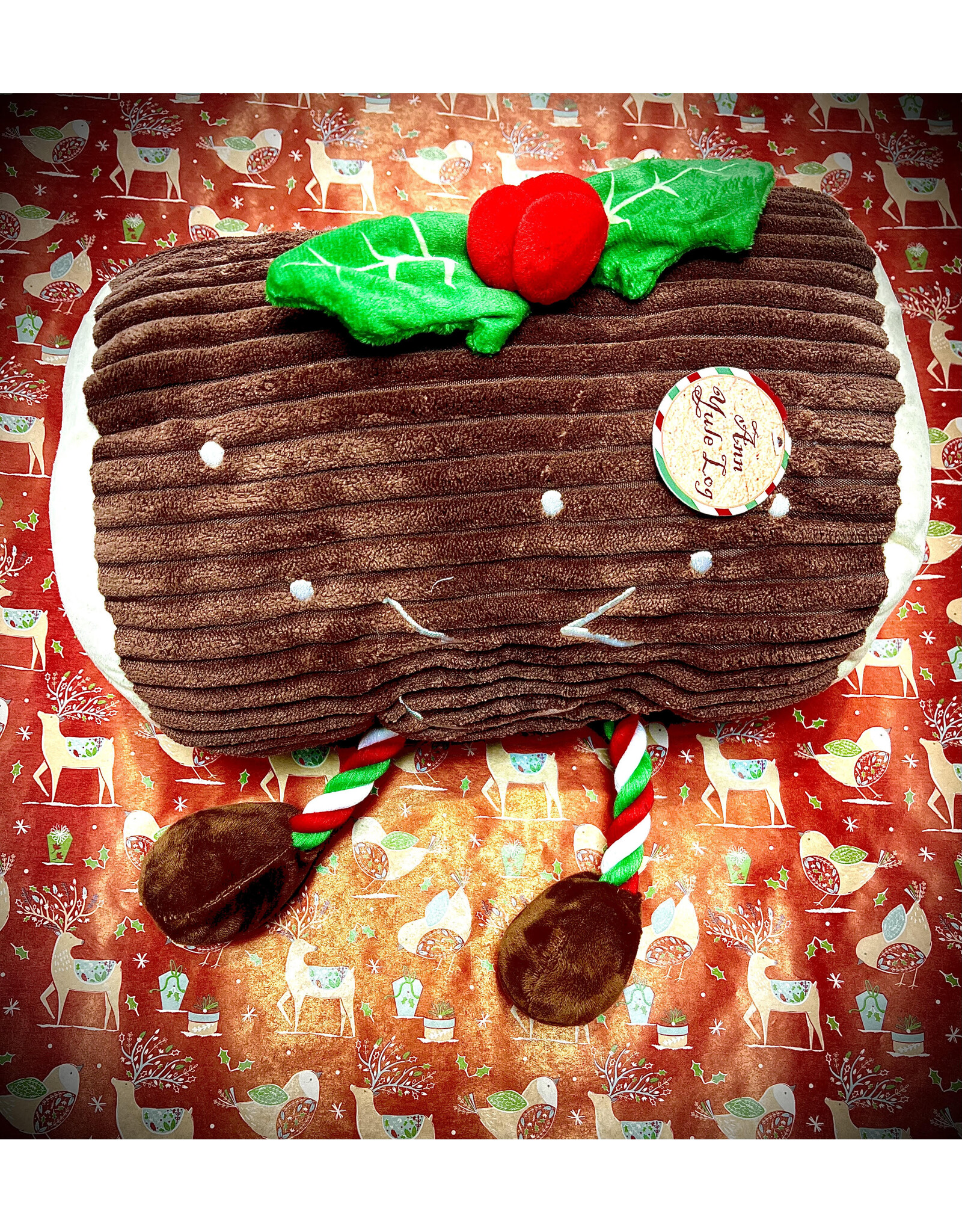 Ancol Ann Yule Log Dog Toy