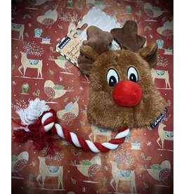 Ancol Ropey Rudolf Dog Toy