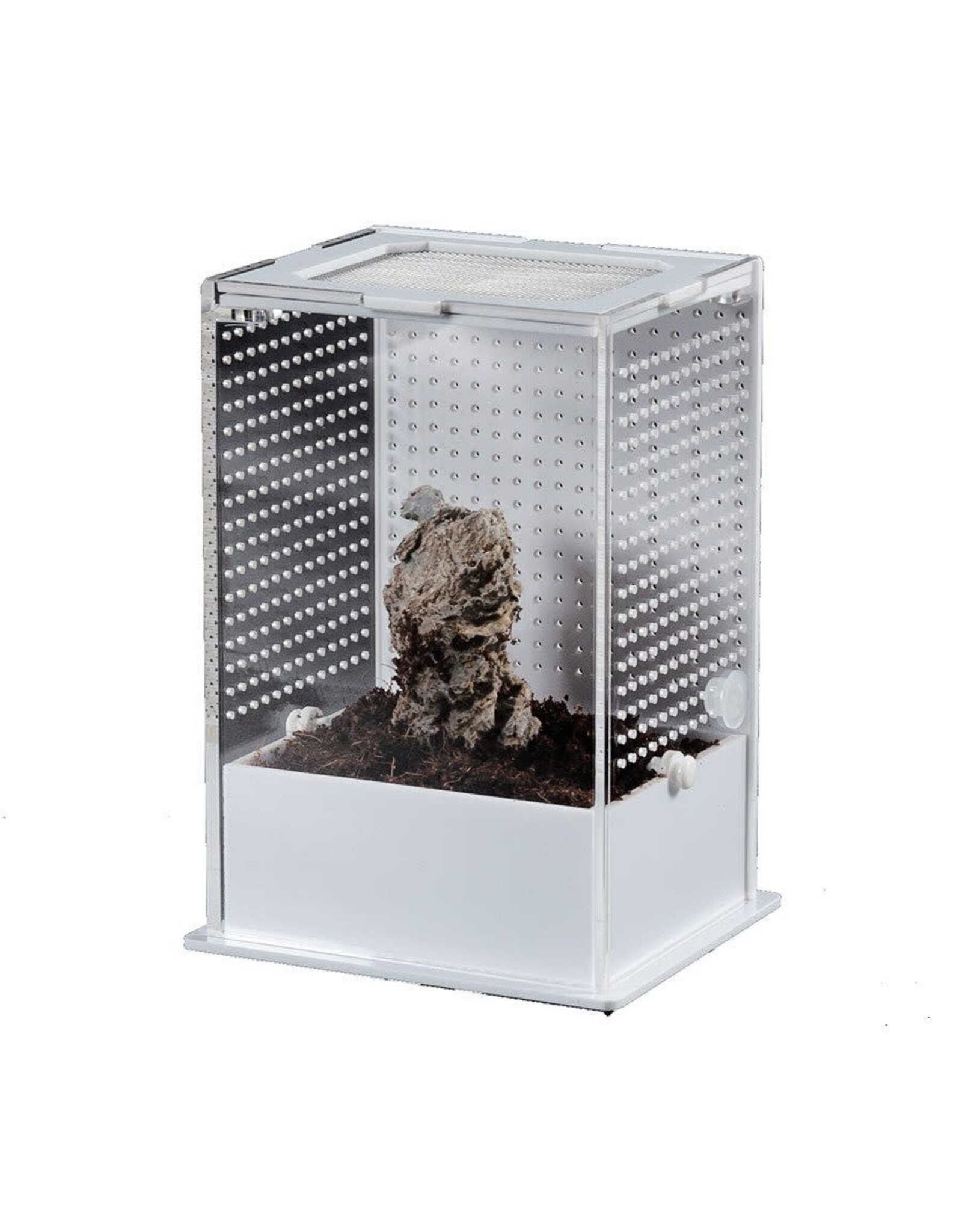 Pro Rep RZ Acrylic Terrarium White Base 10 x 8.5 x 15cm