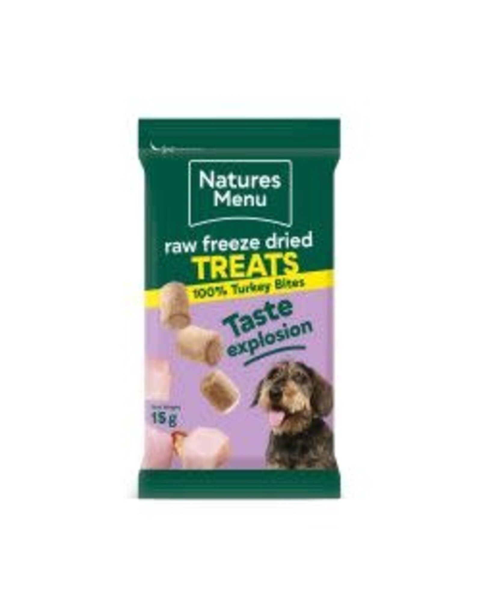 Natures Menu NM Raw Freeze Dried Treats 15g - Turkey